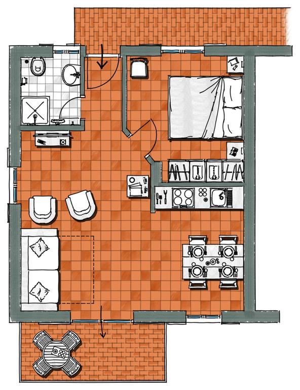 Apartamento Casa Paola Vesta Exterior foto